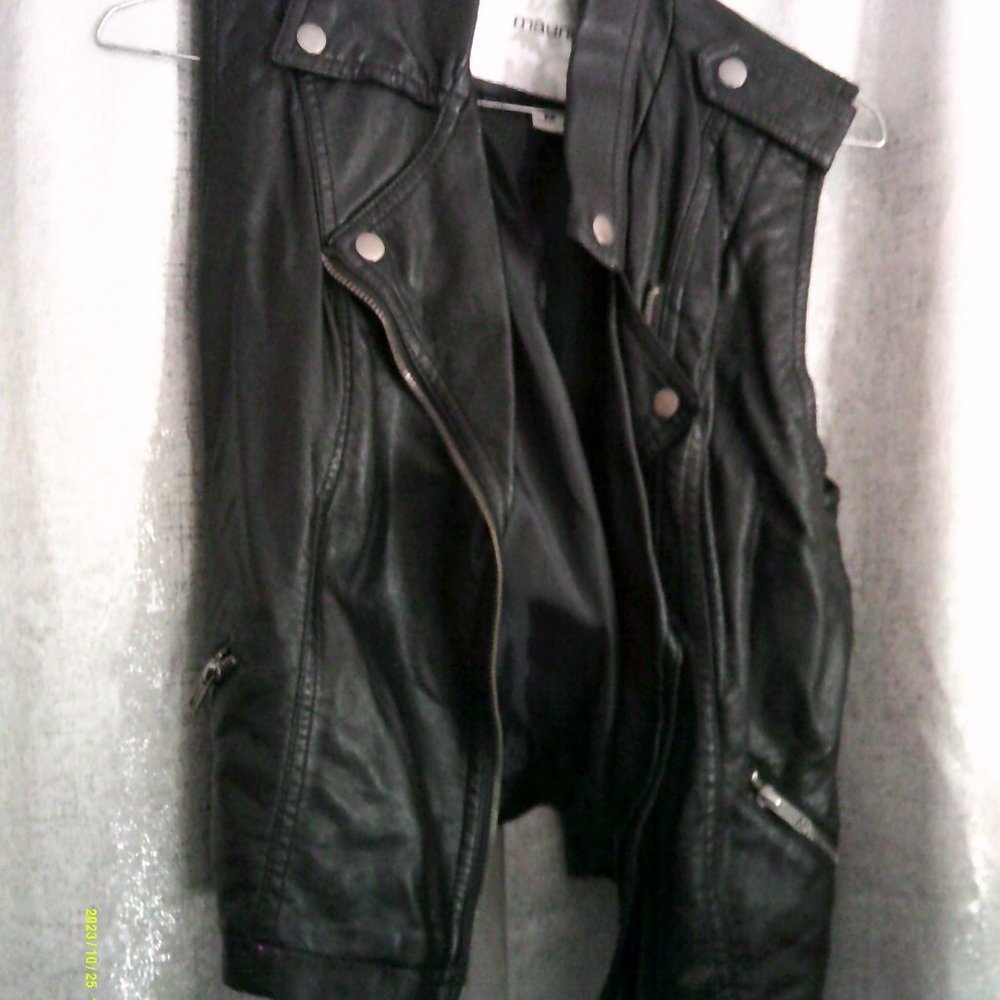 Leather  Vest